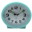 Wholesale Ravel Pastille Oval Beep Quartz Alarm Clock - All Sage Green