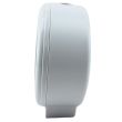 Wholesale Ravel Pastille Oval Beep Quartz Alarm Clock - All White
