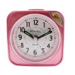 Wholesale Ravel Quartz Alarm Clock - Pink 