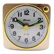 Wholesale Ravel Quartz Mini Alarm Clock - Gold