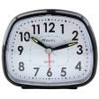 Wholesale Ravel Quartz Table Alarm Clock - Black 