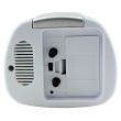 Wholesale Ravel Quartz Table Alarm Clock - White  