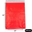 Wholesale Red Polythene 60mu Peel & Seal Mailing Bags