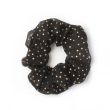 Wholesale Regular - Gold Glitter Polka Dot Scrunchie.Dia.10cm