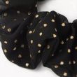 Wholesale Regular - Gold Glitter Polka Dot Scrunchie.Dia.10cm
