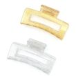 Wholesale Glitter Open Rectangular Clamp 8cm