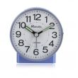 Wholesale Round Mid Sized Bedside Quartz Alarm Clock - Blue