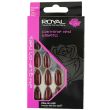 Wholesale Royal Cosmetic Glue-On Nails - Carmine Red Stiletto