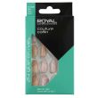 Wholesale Royal Cosmetic Glue-On Nails - Couture Coffin 