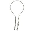 Wholesale Silver Diamond Plastic Aliceband with Tassel (8mm)