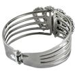 Wholesale Silver Stainless Steel Bracelets - Heart Design