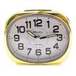 Wholesale Small Quartz Alarm Clock- Black/Gold 