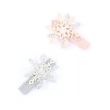 Wholesale Sparkle Snowflake Hair Clips 4.5cm