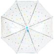Wholesale Speckle Print Transparent Dome Umbrella 