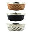 Wholesale Stainless Steel Hammered Finish Pet Bowl 16.5cm 