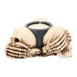 Wholesale Three Wise Skulls Tealight Holder 11cm