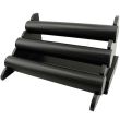 Wholesale Leather Jewellery Display Stand with 3 Bars - Black