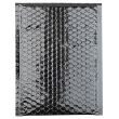Metallic Black Padded Mailing Bags - Peel & Seal Jiffy Bags  -180mm x 260mm 