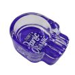 Wholesale Wise Skies Glass Skull Shape Ashtray 