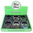 Wholesale Wise Skies Glass Skull Shape Ashtray 