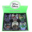 Wholesale Wise Skies Glass Skull Shape Ashtray 