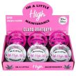 Wholesale Wise Skies High Maintenance Glass Ashtrays - Assorted