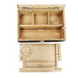 Wholesale Wise Skies Bamboo Natural Wooden  Box - XL (Black)