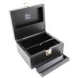 Wholesale Wise Skies Wooden Mini Box - Black