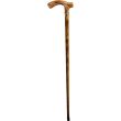 Wholesale Wooden Walking Stick With Marble Finish Crutch Handle