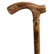 Wholesale Wooden Walking Stick With Marble Finish Crutch Handle