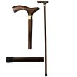 Wooden Walking Stick With Crutch Handle