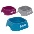 World of Pets Plastic Printed Pet Bowl (20.5cm 750ml) - Assorted Colours