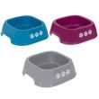 World of Pets Plastic Printed Pet Bowl (20.5cm 750ml) - Assorted Colours
