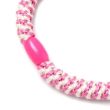 2pcs Woven Beaded Hair Elastics - Assorted - 0.7cm x 5cm