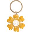 Yellow Daisy Floral Keyring