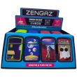 Zengaz Mini Cube Jet Flame Refillable Lighters - Assorted (S5)