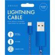 Zenso Braided Charging Cable (USB to Lightning) – Assorted Colours (1m)