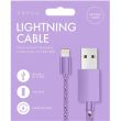 Zenso Braided Charging Cable (USB to Lightning) – Assorted Colours (1m)