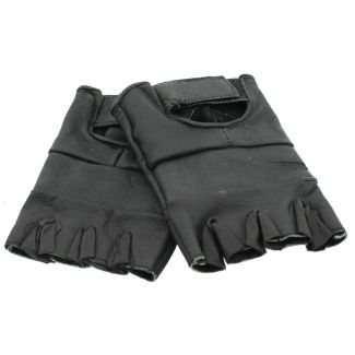 Wholesale Fingerless Leather Gloves - L