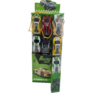4pcs Alloy Police Team Speed Race Track Cars - Assorted Colours