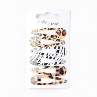6pcs Animal Print Sleepies - Assorted - 5cm