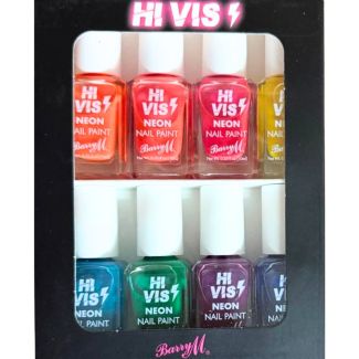 Barry M Hi Vis Neon Nail Paint Gift Set