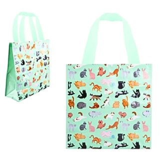 Cat Design Shopping Bag