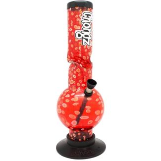 Chongz "Foxey" Acrylic Ice Bubble Waterpipe - Assorted - 12 Inch