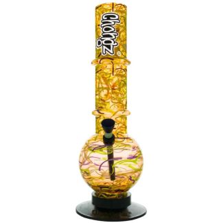 Chongz "Terrible Human" Acrylic Waterpipe - Assorted - 12 Inch