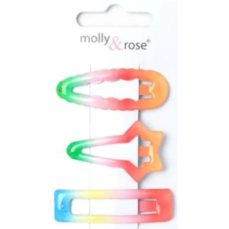 3pcs Rainbow Epoxy Sleepies - Assorted - 4cm