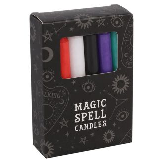 Mixed Magic Spell Candles - Pack of 12