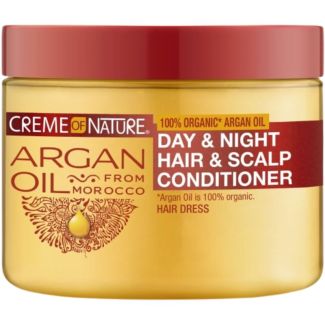 Creme Of Nature Argan Oil Day Night Hair & Scalp Conditioner (4.7oz)