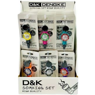 D&K Poker Design Metal Pipe – 10cm