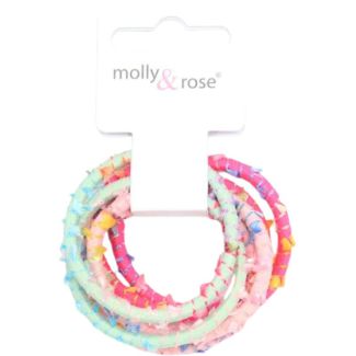 Snag Free Hair Elastics – Pack of 6 Assorted